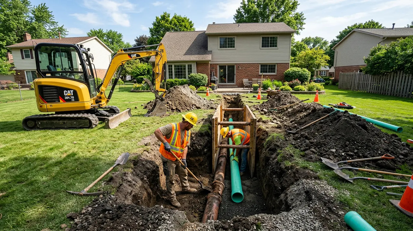 Sewer Line Repair in Freetown, MA